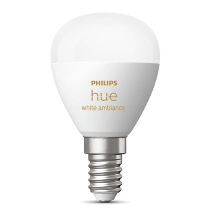 LED Hämardatav pirn Philips Hue WHITE AMBIANCE P45 E14/5,1W/230V 2200-6500K