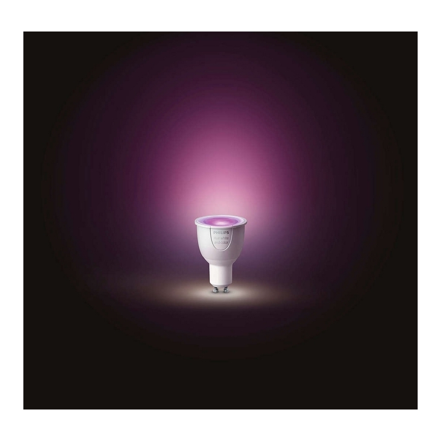 LED Hämardatav pirn Philips Hue White And Color Ambiance GU10/5,7W/230V 2000-6500K