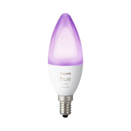 LED Hämardatav pirn Philips Hue WHITE AND COLOR AMBIANCE E14/5,3W/230V 2200K - 6500K