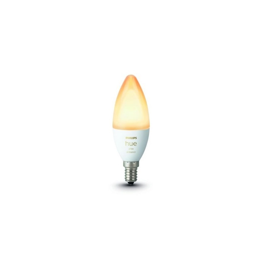 LED Hämardatav pirn Philips Hue WHITE AMBIANCE B39 E14/5,2W/230V 2200K - 6500K