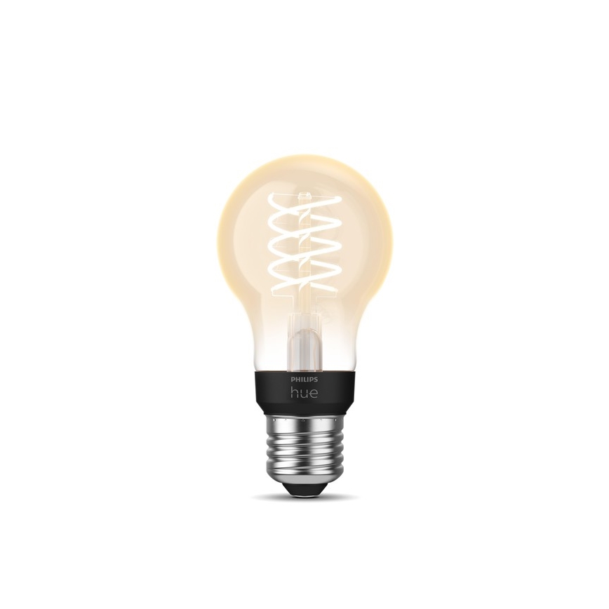 LED Hämardatav pirn Philips Hue WHITE FILAMENT A60 E27/7W/230V 2100K
