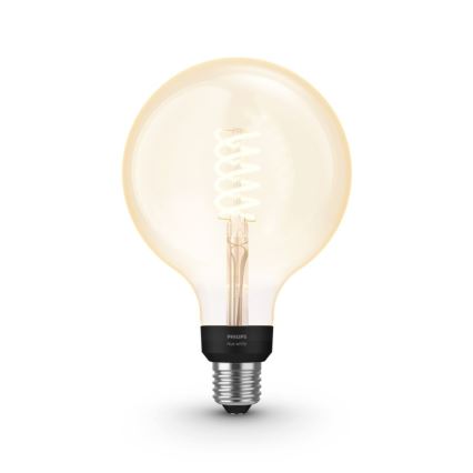 LED Hämardatav pirn Philips Hue WHITE FILAMENT G125 E27/7W/230V 2100K