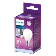 LED Hämardatav pirn Philips P45 E14/4,5W/230V 4000K