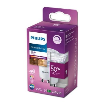 LED Hämardatav pirn Philips PAR16 GU10/4W/230V 3000K CRI 90