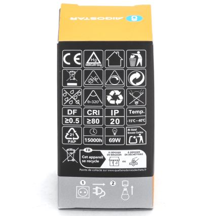 LED Hämardatav pirn R7s/8W/230V 2700K - Aigostar