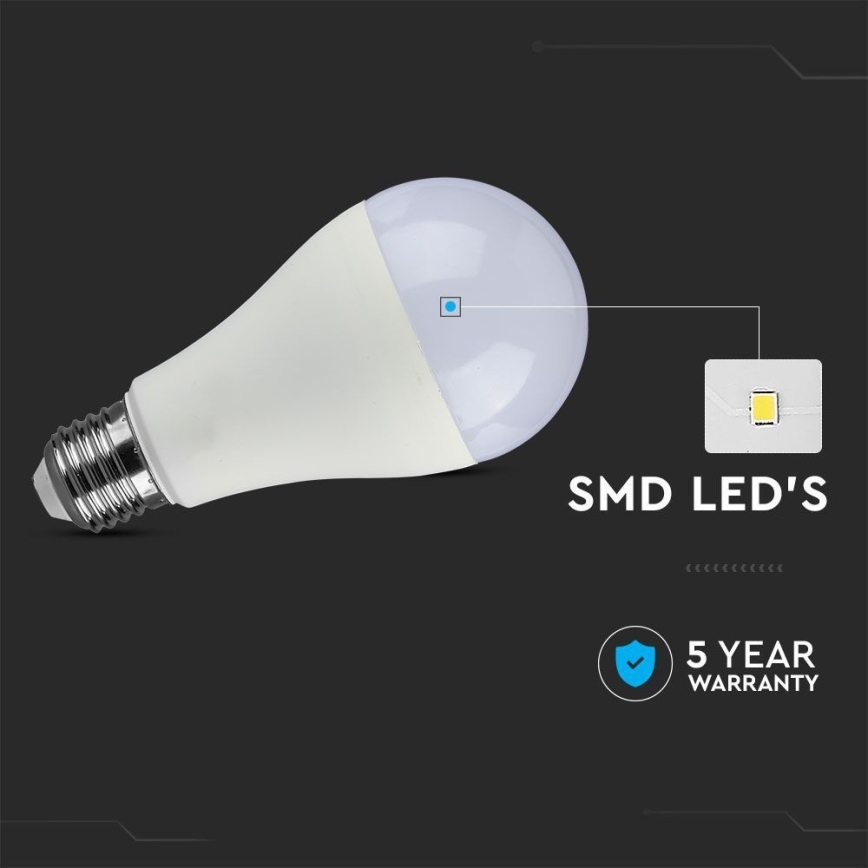 LED Hämardatav pirn SAMSUNG CHIP A65 E27/17W/230V 6400K