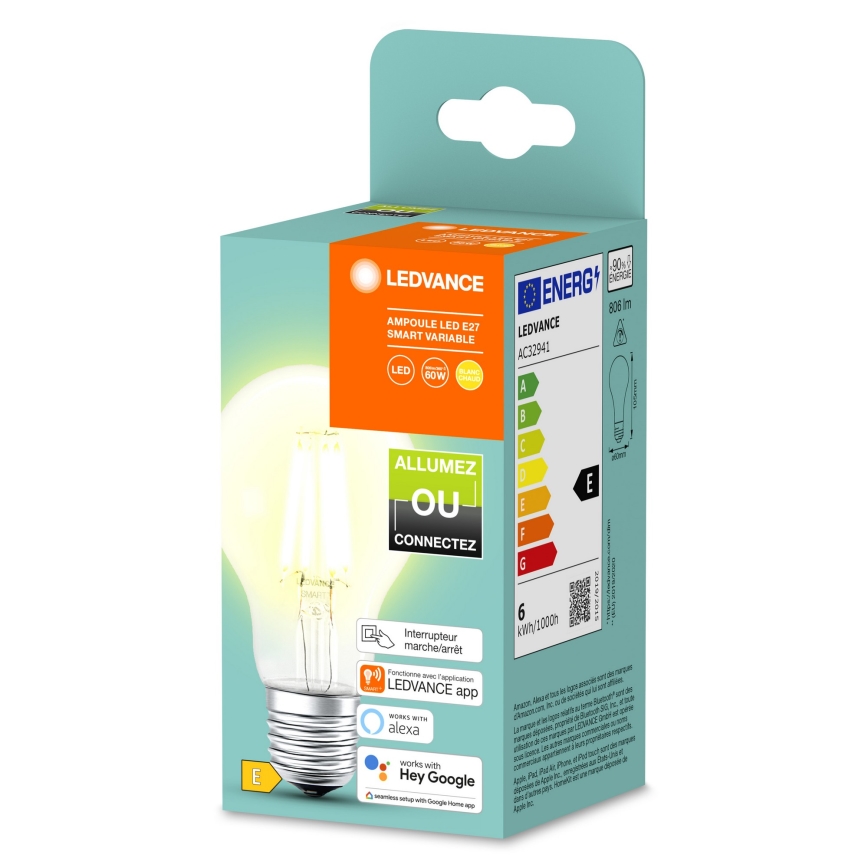 LED Hämardatav pirn SMART+ A60 E27/6W/230V 2700K  - Ledvance