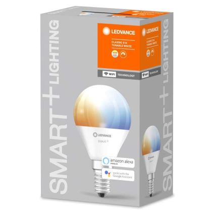 LED Hämardatav pirn SMART+ E14/5W/230V 2,700K-6,500K Wi-Fi - Ledvance