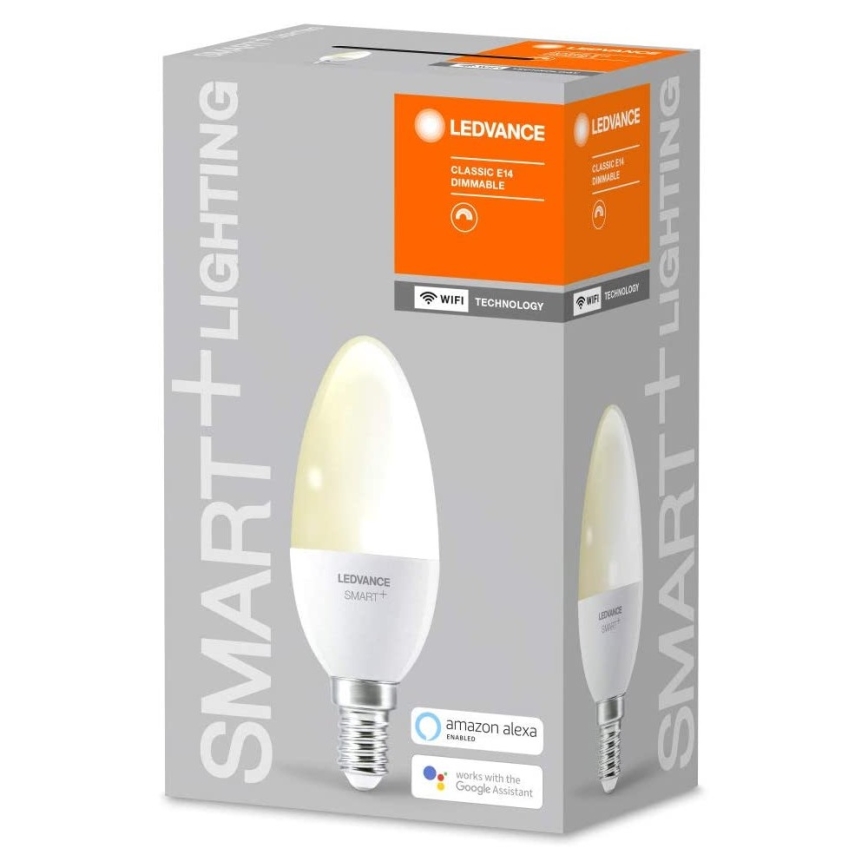 LED Hämardatav pirn SMART+ E14/5W/230V 2,700K Wi-Fi - Ledvance