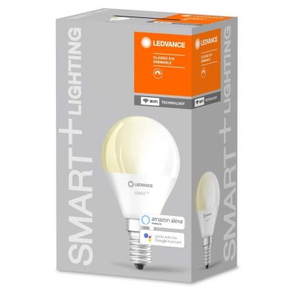 LED Hämardatav pirn SMART+ E14/5W/230V 2,700K Wi-Fi - Ledvance