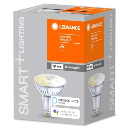 LED Hämardatav pirn SMART+ GU10/5W/230V 2,700K Wi-Fi - Ledvance