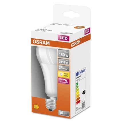 LED Hämardatav pirn SUPERSTAR E27/20W/230V 2700K - Osram