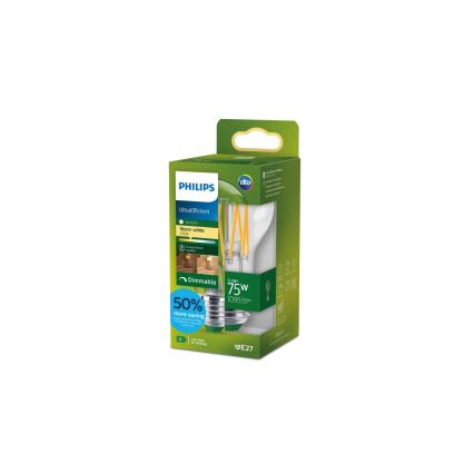LED hämardatav pirn ULTRAEFFICIENT VINTAGE Philips A60 E27/5,2W/230V 2700K