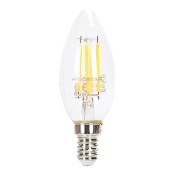 LED Hämardatav pirn VINTAGE C35 E14/4W/230V 6500K - Aigostar