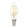 LED Hämardatav pirn VINTAGE C35 E14/4W/230V 6500K - Aigostar