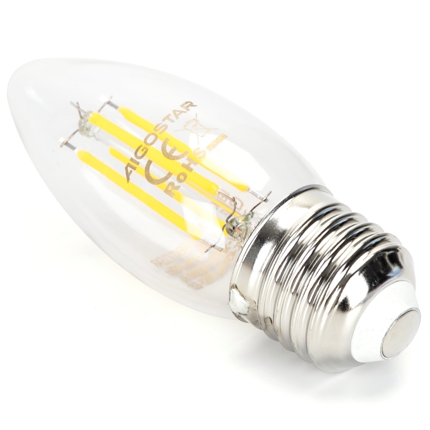 LED Hämardatav pirn VINTAGE C35 E27/4W/230V 6500K - Aigostar