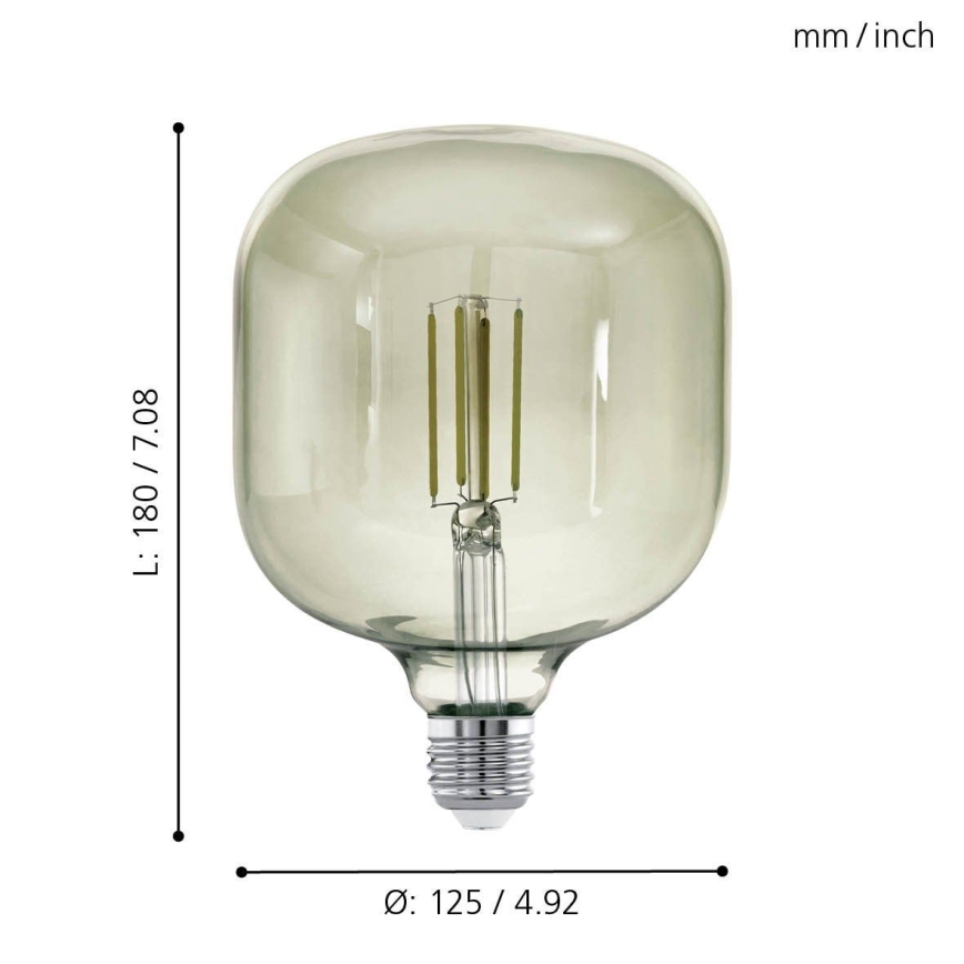 LED Hämardatav pirn VINTAGE E27/4W/230V 3000K  - Eglo 12597