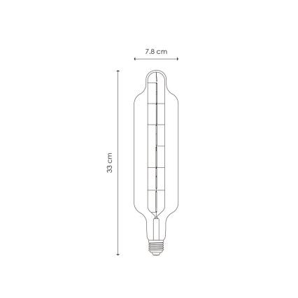 LED Hämardatav pirn VINTAGE EDISON E27/5W/230V 3000K