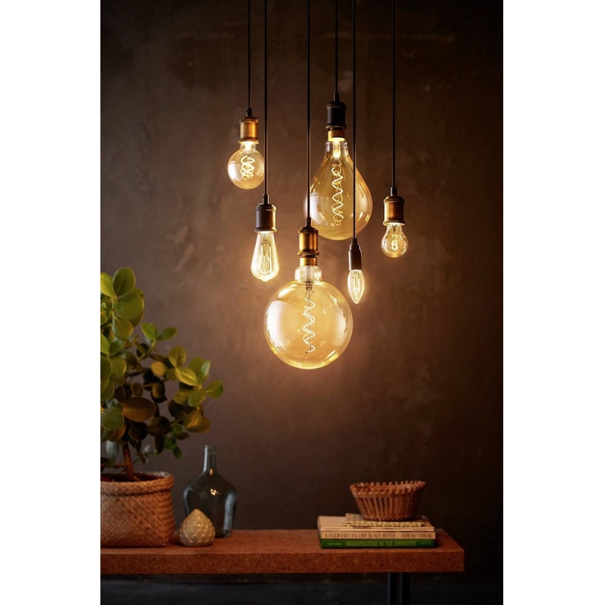 LED Hämardatav pirn VINTAGE Philips G200 E27/7W/230V 2000K