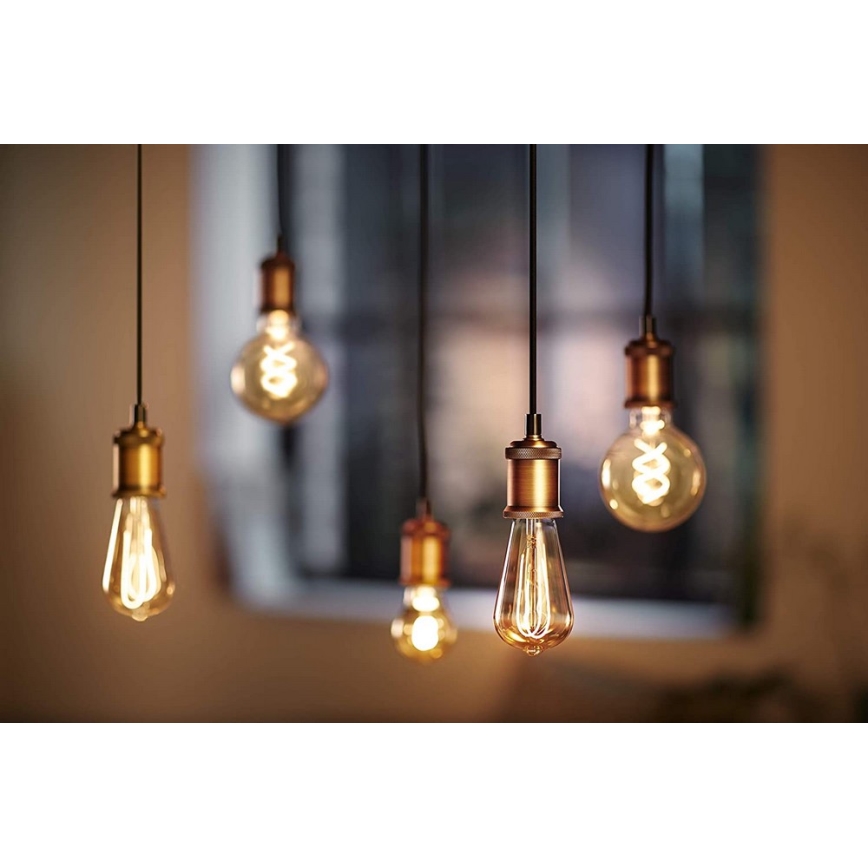 LED Hämardatav pirn VINTAGE Philips G93 E27/4W/230V 1800K