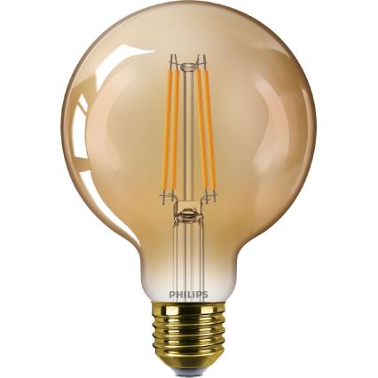 LED Hämardatav pirn VINTAGE Philips G95 E27/7W/230V 1800K