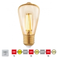 LED Hämardatav pirn VINTAGE ST48 E27/3W/230V 2200K - STEPDIMMING - Eglo 12521
