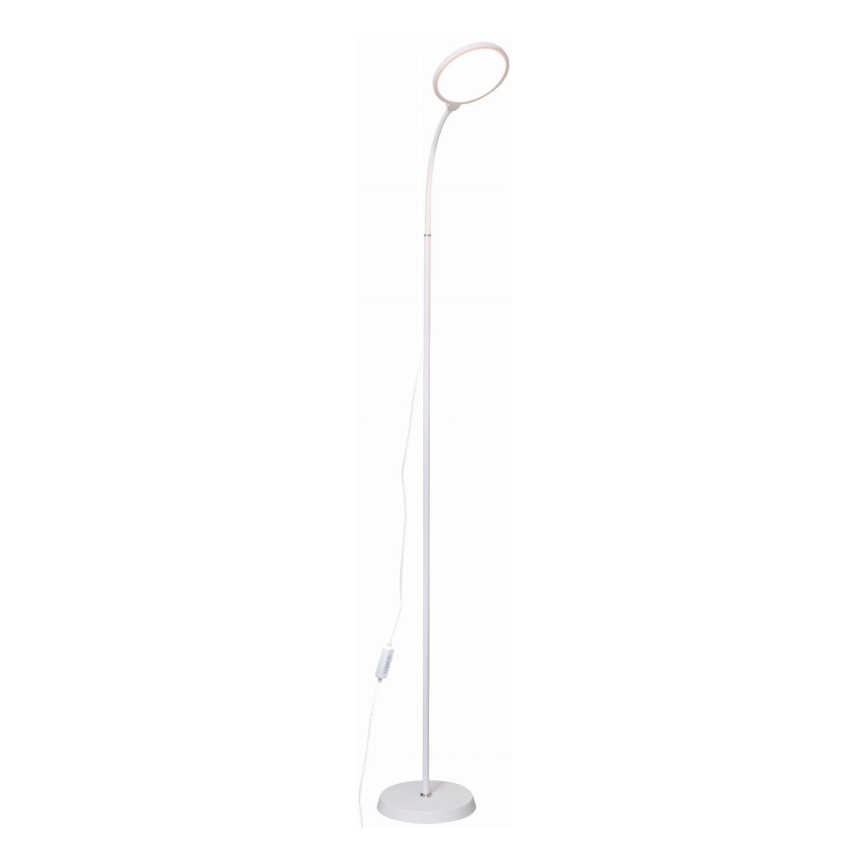 LED Hämardatav põrandalamp 2in1 LED/10W/230V valge