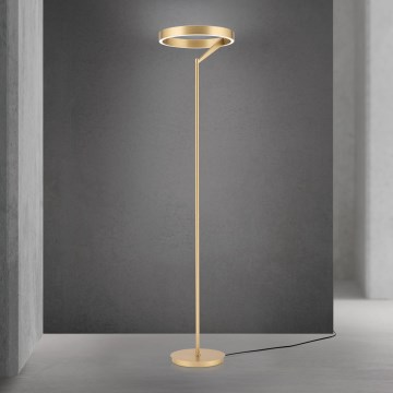 LED-hämardatav põrandalamp KOLK LED/40W/230V 2700/4000K kuldne