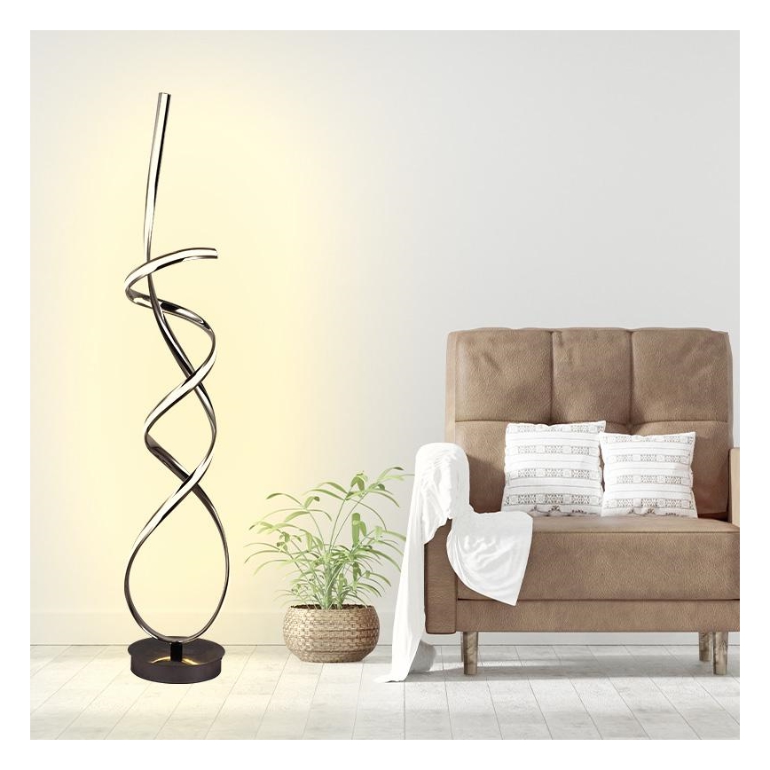 LED Hämardatav põrandalamp LED/80W/230V 3000-6500K + kaugjuhtimispult
