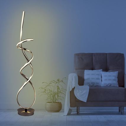 LED Hämardatav põrandalamp LED/80W/230V 3000-6500K + kaugjuhtimispult