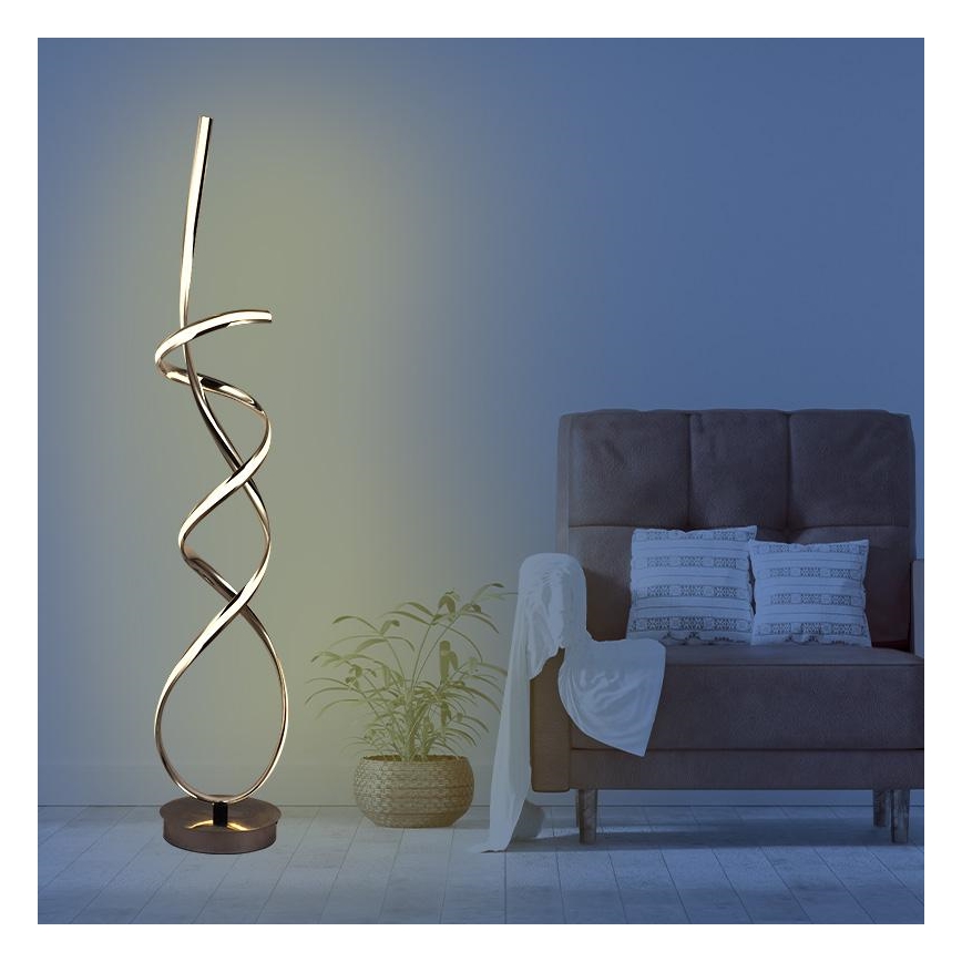 LED Hämardatav põrandalamp LED/80W/230V 3000-6500K + kaugjuhtimispult