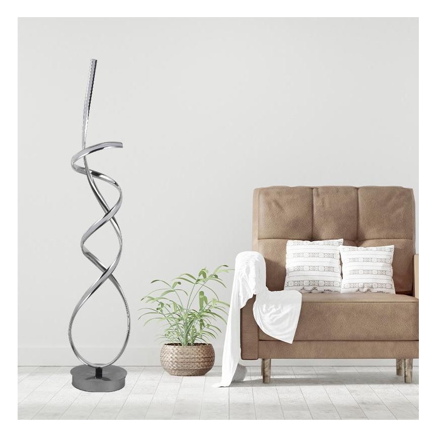 LED Hämardatav põrandalamp LED/80W/230V 3000-6500K + kaugjuhtimispult