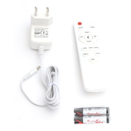 LED Hämardatav põrandalamp LED/9W/230V 3000-6500K valge + kaugjuhtimispult