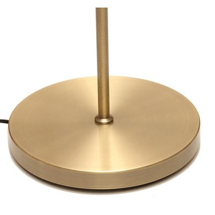 Hämardatav LED-põrandalamp NORA LED/25W/230V 2200/3000/4000K + LED/5W 3000K kuldne + kaugjuhtimispult