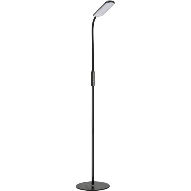 LED Hämardatav põrandalamp TEILO LED/10W/230V 3000/4000/6500K must + kaugjuhtimispult