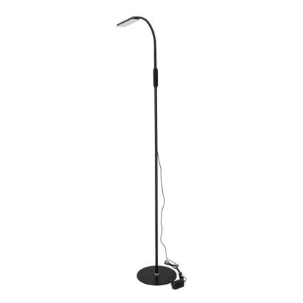 LED Hämardatav põrandalamp TEILO LED/10W/230V 3000/4000/6500K must + kaugjuhtimispult
