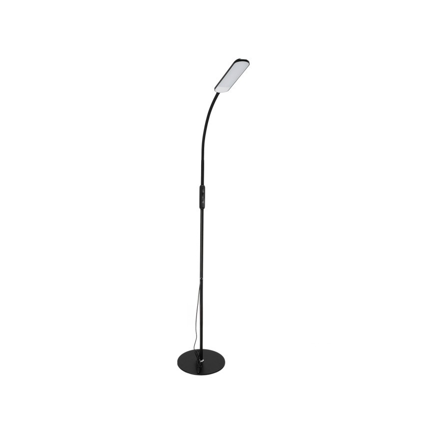 LED Hämardatav põrandalamp TEILO LED/10W/230V 3000/4000/6500K must + kaugjuhtimispult