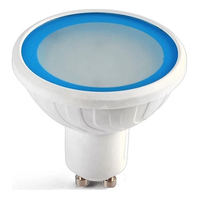 LED Hämardatav prožektor pirn EASY CONNECT GU10/4W/230V sinine