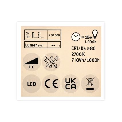 LED Hämardatav prožektori pirn GU5,3/6,5W/12V 2700K - Paulmann 28759