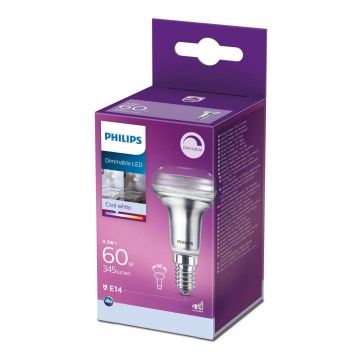 LED Hämardatav prožektori pirn Philips E14/4,3W/230V 4000K