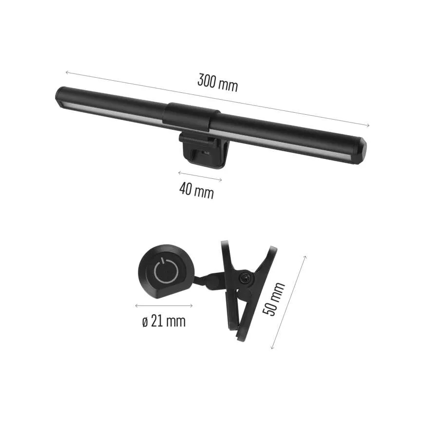 LED Hämardatav puutetundlik ekraanivalgustus LED/5,6W/5V 30 cm CRI 95