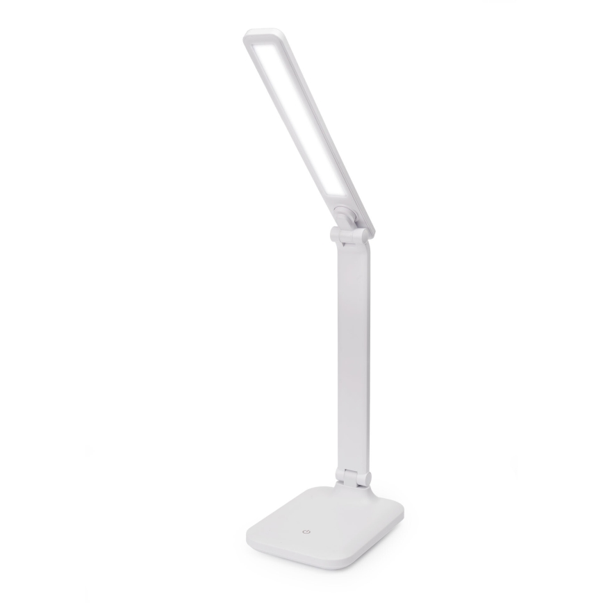 LED Hämardatav puutetundlik laualamp juhtmevaba laadimisega ja USB pesa REMUS LED/5W/230V valge