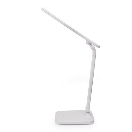 LED Hämardatav puutetundlik laualamp juhtmevaba laadimisega ja USB pesa REMUS LED/5W/230V valge