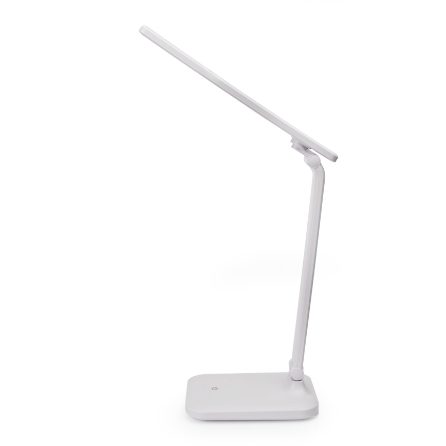 LED Hämardatav puutetundlik laualamp juhtmevaba laadimisega ja USB pesa REMUS LED/5W/230V valge