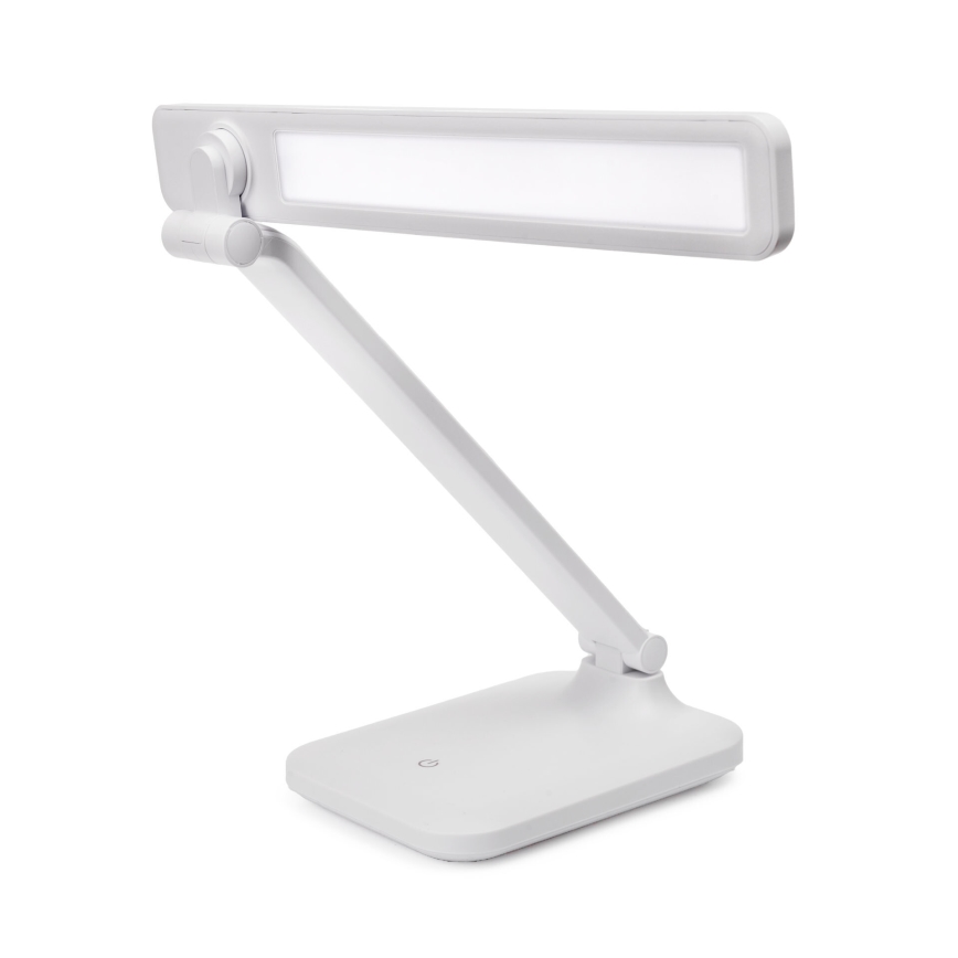 LED Hämardatav puutetundlik laualamp juhtmevaba laadimisega ja USB pesa REMUS LED/5W/230V valge