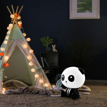 LED Hämardatav puutetundlik lamp lastetuppa PANDA LED/2,5W/3,7V 1200 mAh