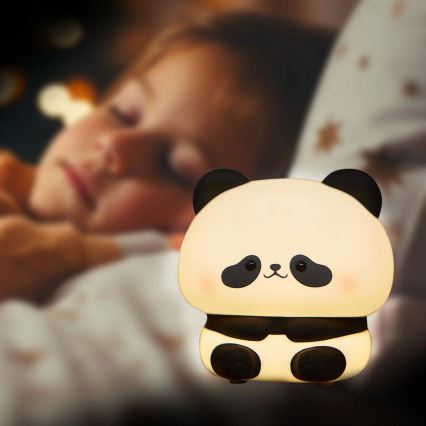 LED Hämardatav puutetundlik lamp lastetuppa PANDA LED/2W/3,7V 1200 mAh