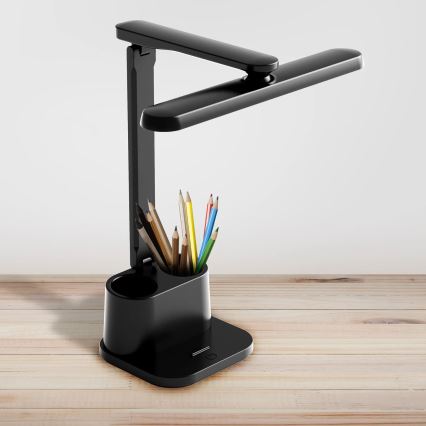 LED Hämardatav puutetundlik laualamp BARI LED/6W/230V must