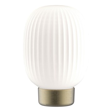 LED Hämardatav puutetundlik laualamp LATTE LED/1,8W/5V USB 2000 mAh kuldne/valge