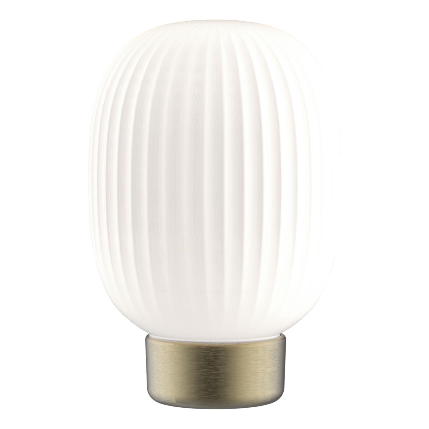 LED Hämardatav puutetundlik laualamp LATTE LED/1,8W/5V USB 2000 mAh kuldne/valge